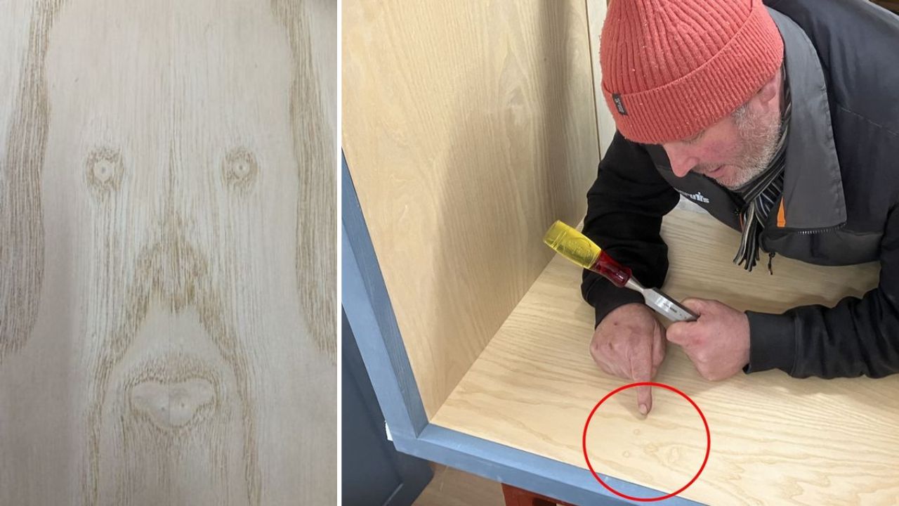 Carpinteiro viraliza após ‘encontrar Jesus’ em móvel de madeira
