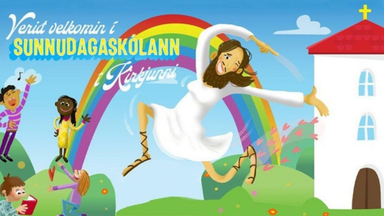 Igreja na Islândia retrata Jesus Cristo como transgênero