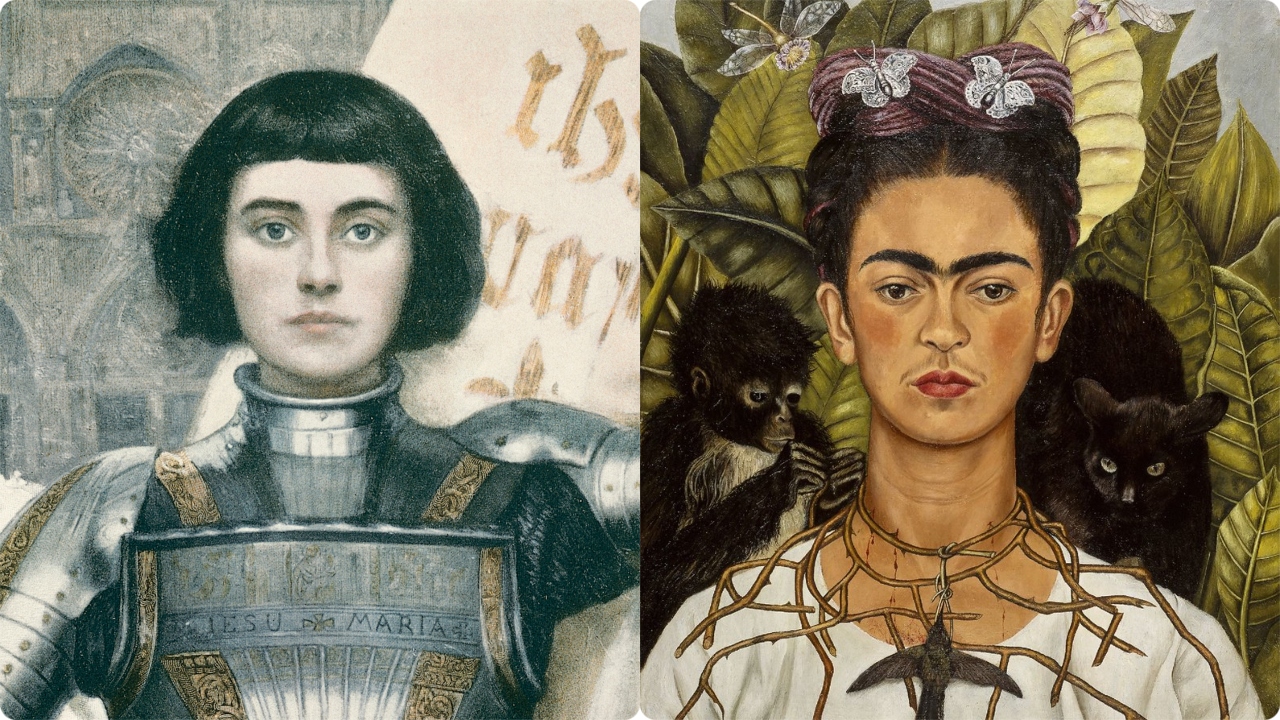 De Joana d’Arc a Frida Khalo: 5 mulheres que entraram para a História