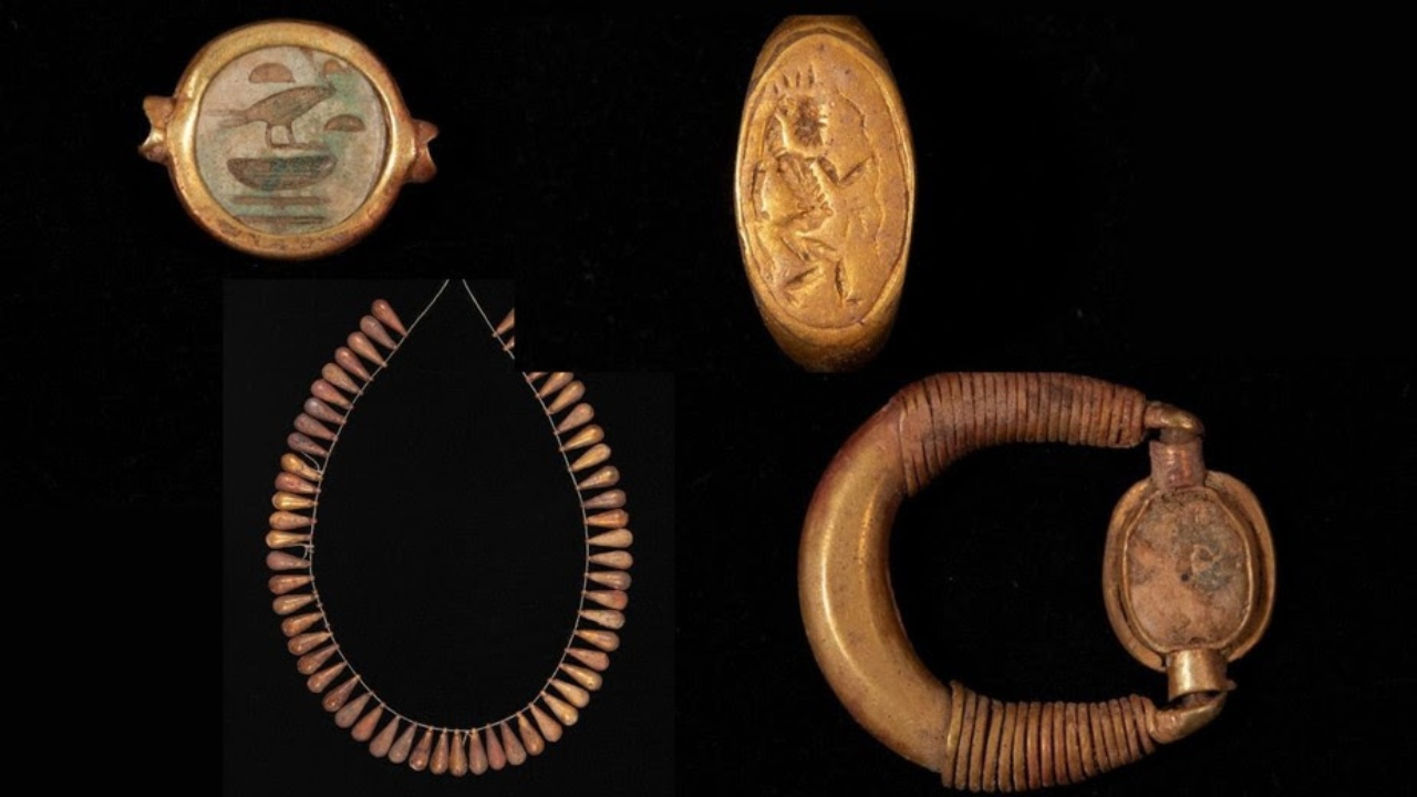 Tesouro de 3,5 mil anos é encontrado em cemitério no Egito