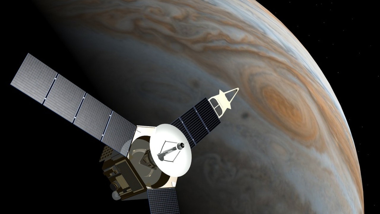Foto da sonda de Juno da Nasa revela ‘rosto’ misterioso em Júpiter