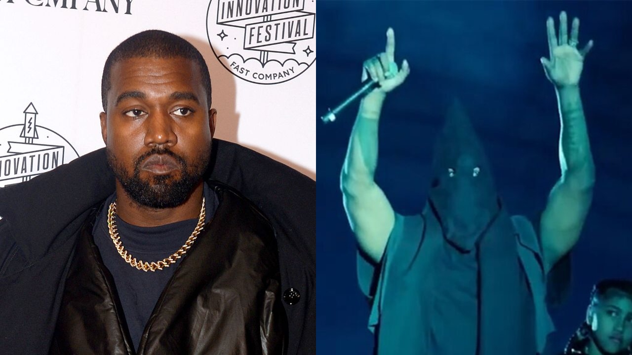 Kanye West causa nova polêmica ao usar traje da Ku Klux Klan