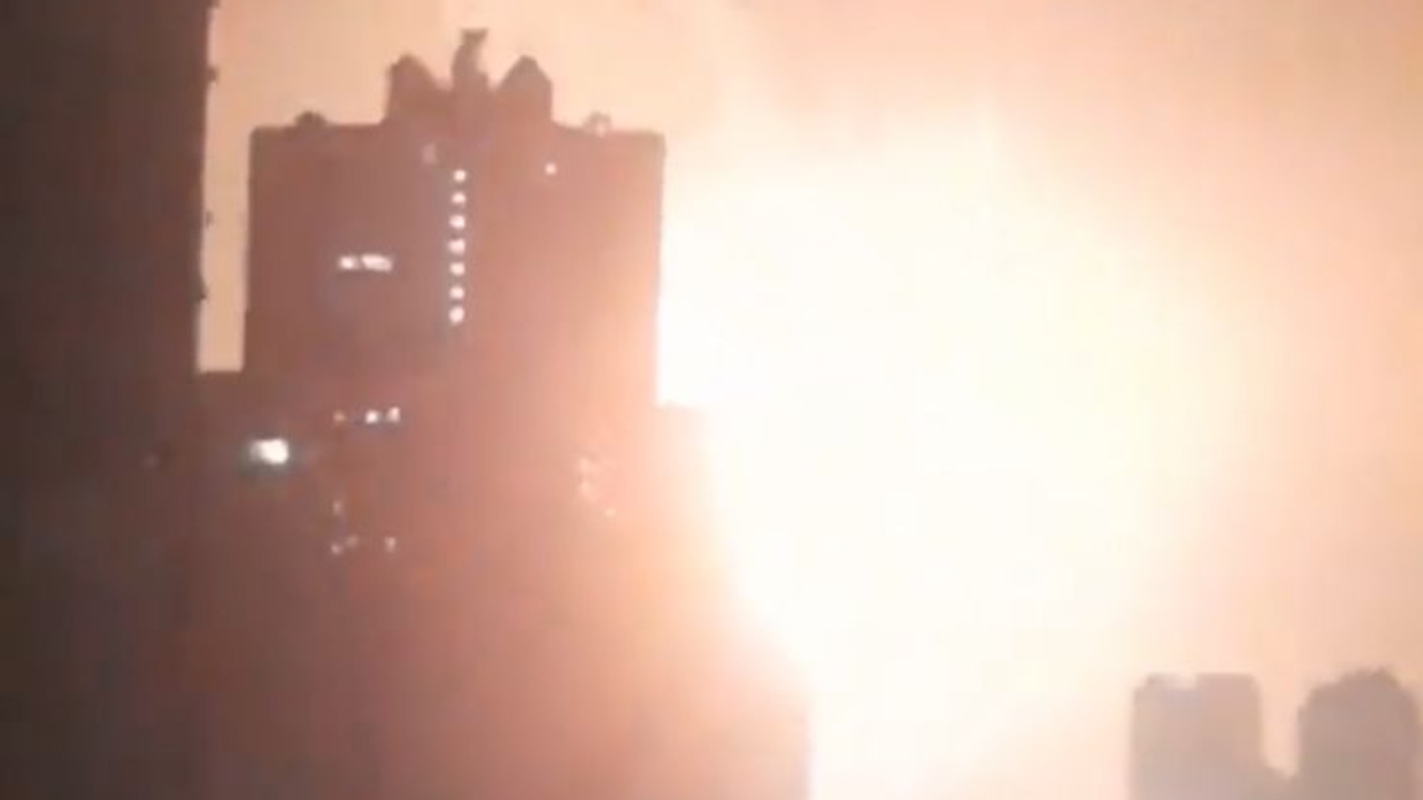 Na Ucrânia, Kiev é atingida por mísseis