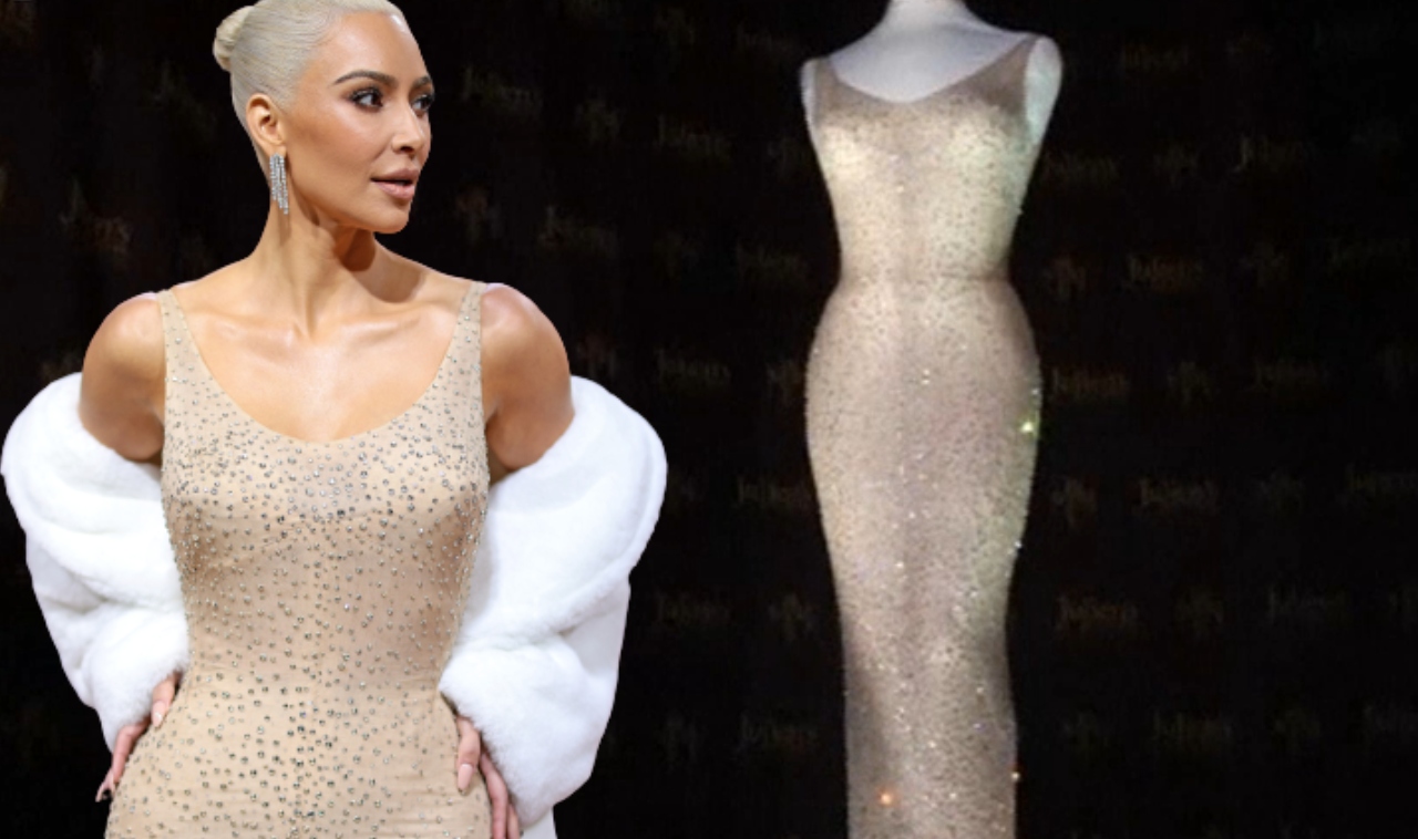 Marilyn Monroe teria ficado feliz em ver Kim Kardashian com o seu polêmico vestido?
