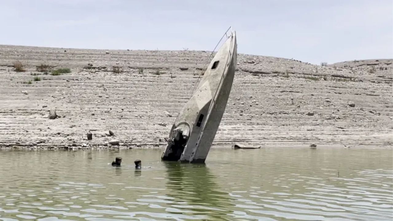 Terceiro cadáver é descoberto em lago que vem revelando casos bizarros com seca