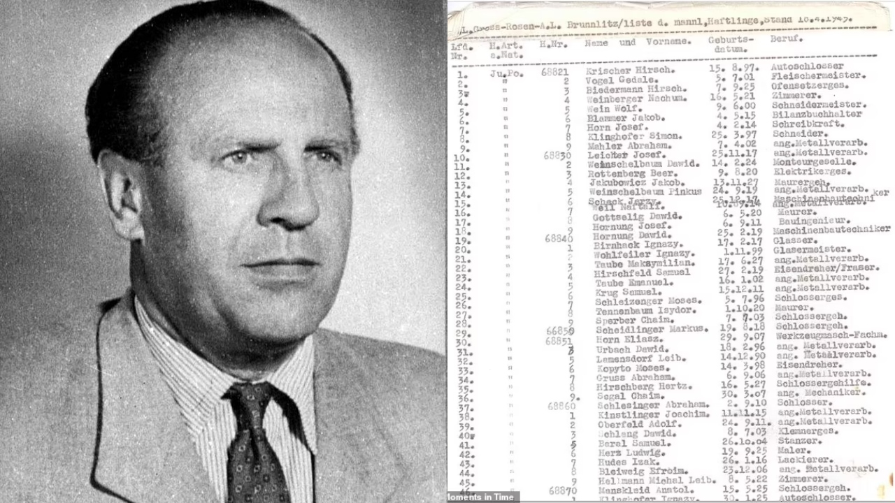 Lista de Schindler escrita em 1945 é colocada à venda por valor milionário