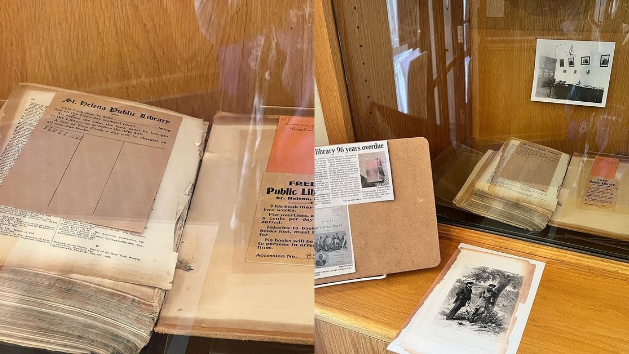 O livro que foi devolvido à biblioteca dos EUA 96 anos depois
