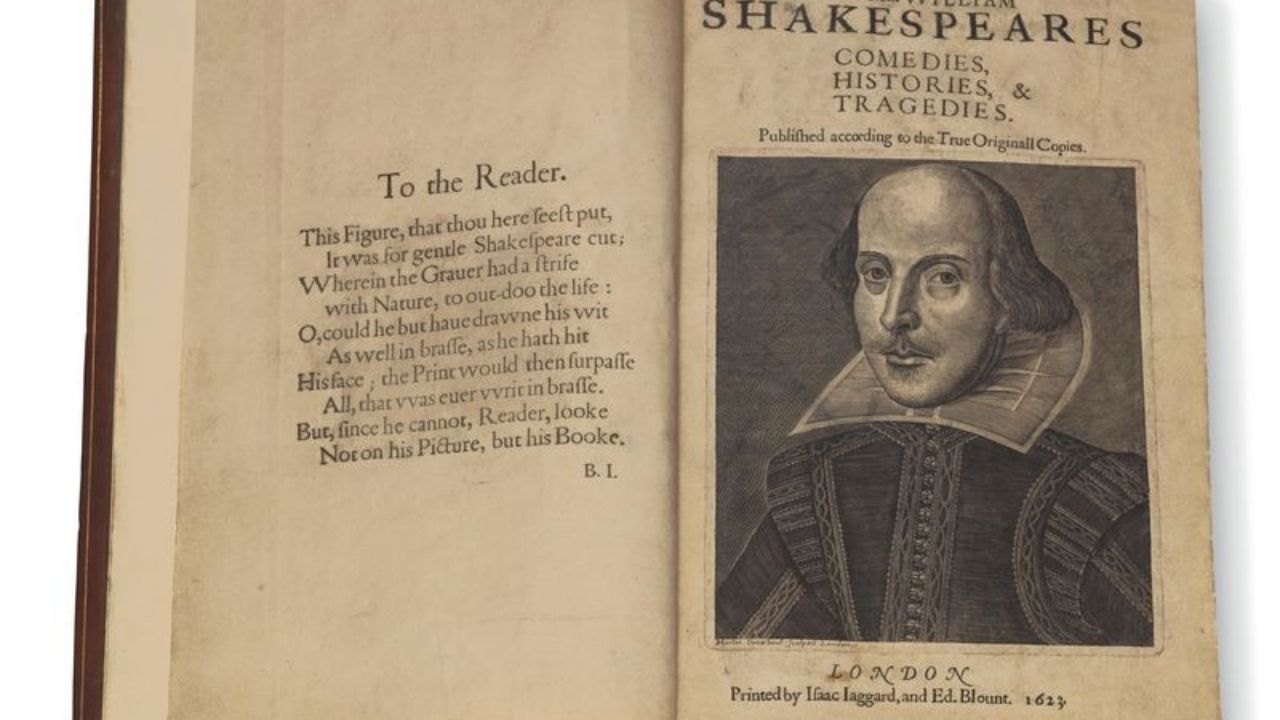Cópia do primeiro livro de Shakespeare é vendida por R$ 56 milhões