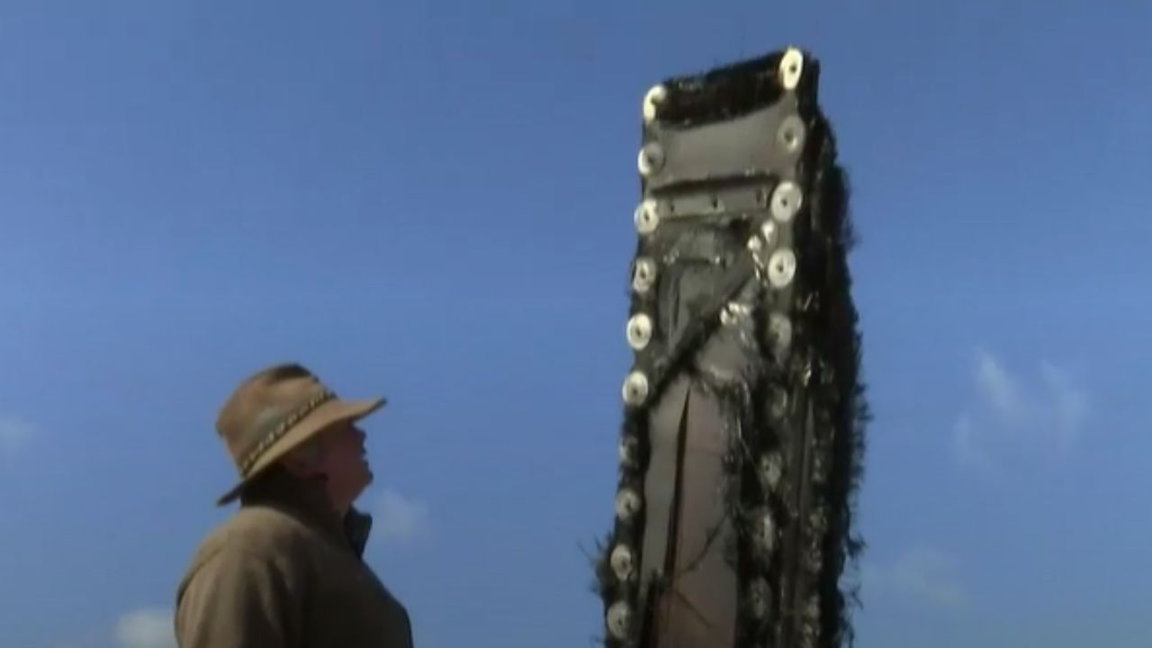 Fazendeiro australiano descobre lixo espacial em pasto de ovelhas