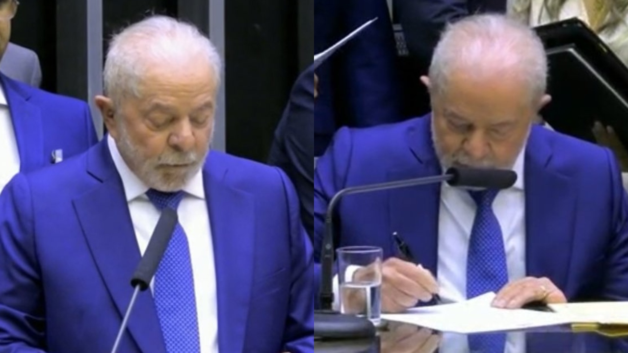 A história por trás da caneta usada por Lula ao assinar o termo de posse