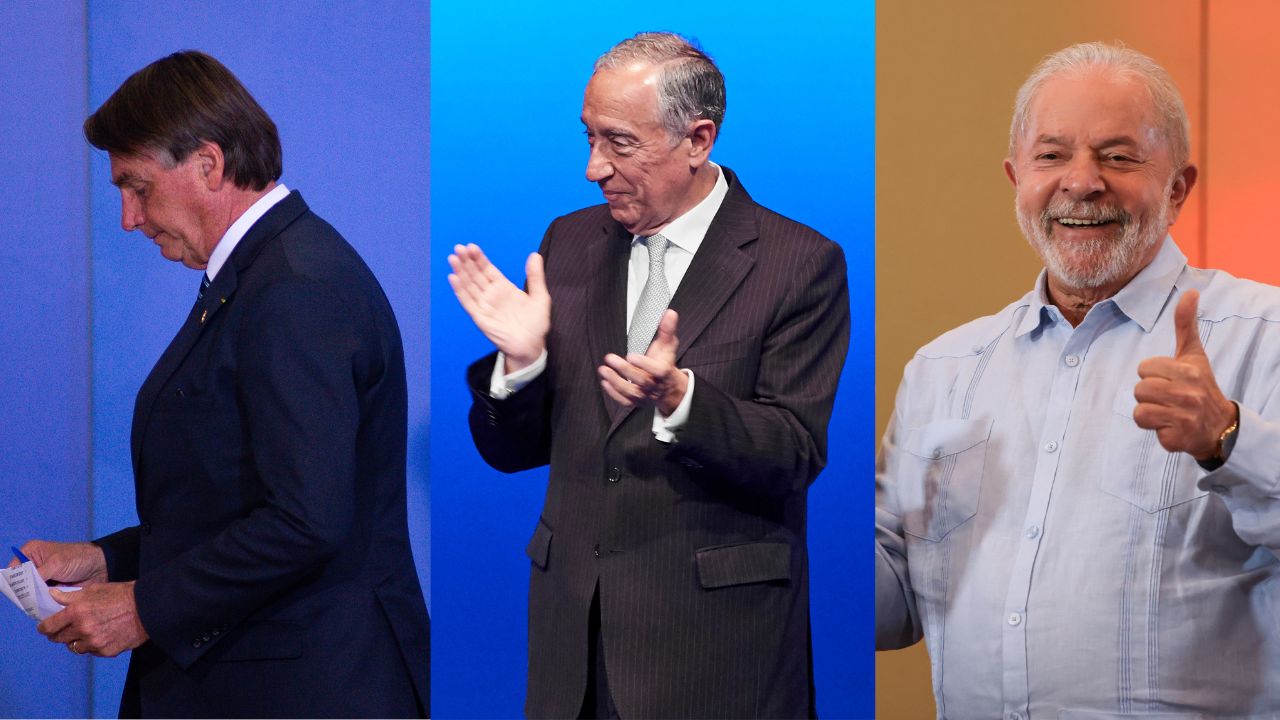 Bolsonaro cancela almoço com presidente português após saber que ele veria Lula