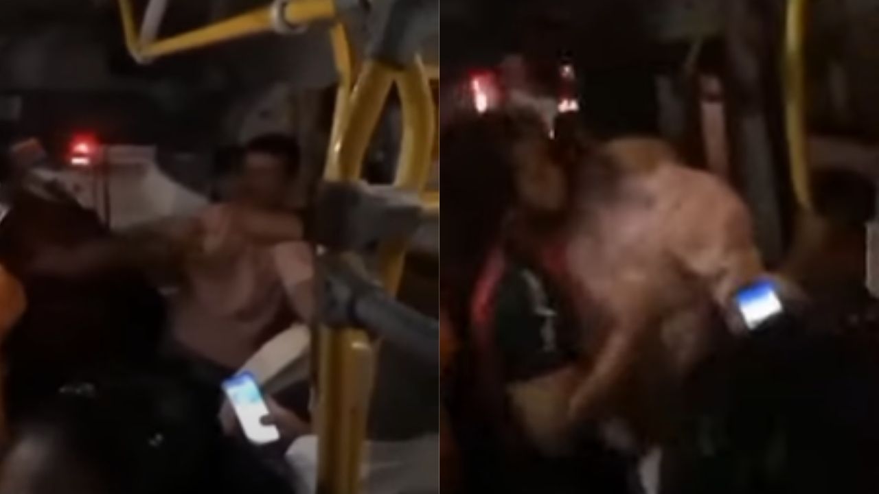 Lutadora de Muay Thai reage à importunação sexual com ‘mata-leão’ em ônibus lotado