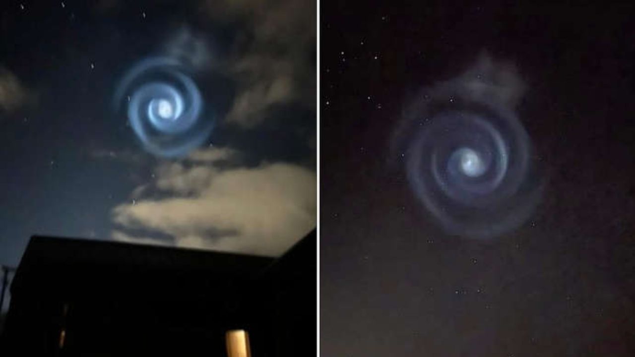 Luzes noturnas em espiral surpreendem moradores da Nova Zelândia