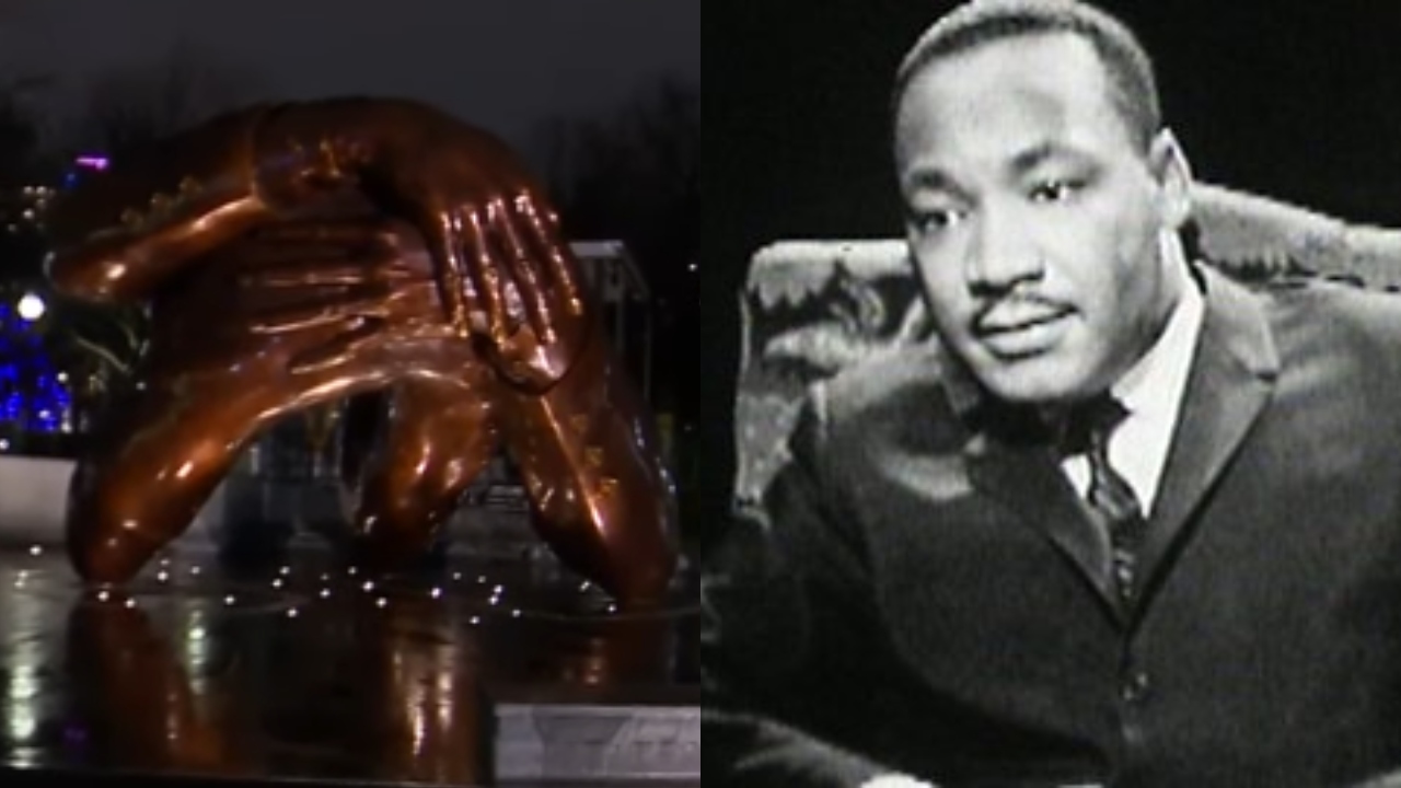 Por que o monumento em homenagem a Martin Luther King tem sido criticado?