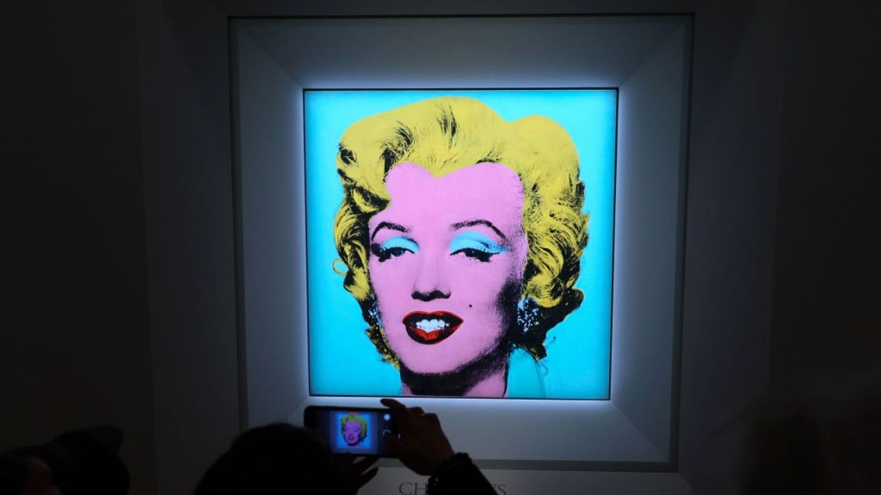 Retrato de Marilyn Monroe é vendido por valor recorde em apenas 4 minutos