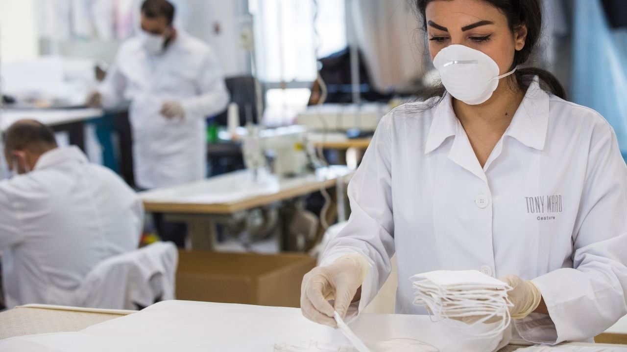 Risco de contágio de covid-19 com máscaras PFF2 é de 0,1%