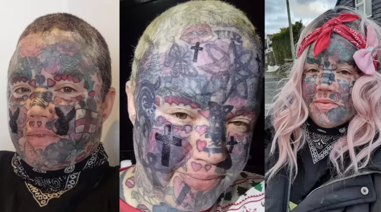 Mulher viciada em tatuagens não consegue emprego e não pode entrar em bares: ‘incomoda os clientes’