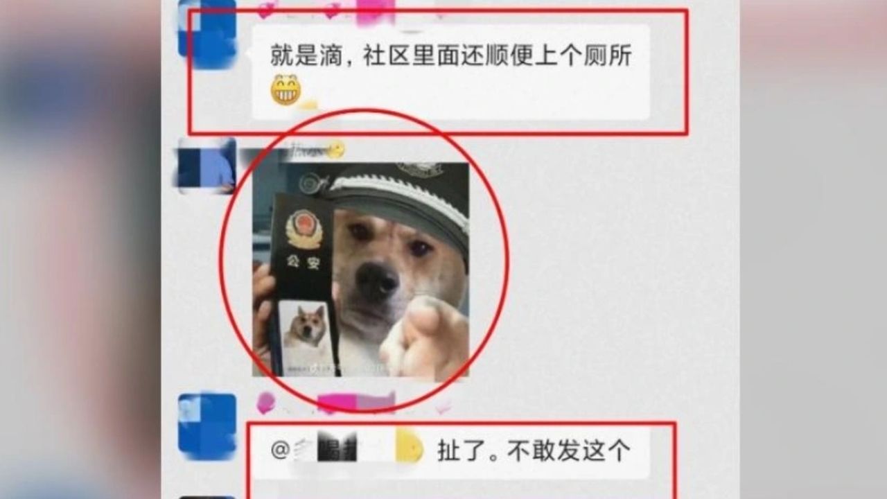 Chinês envia ‘meme’ à polícia e é detido por nove dias