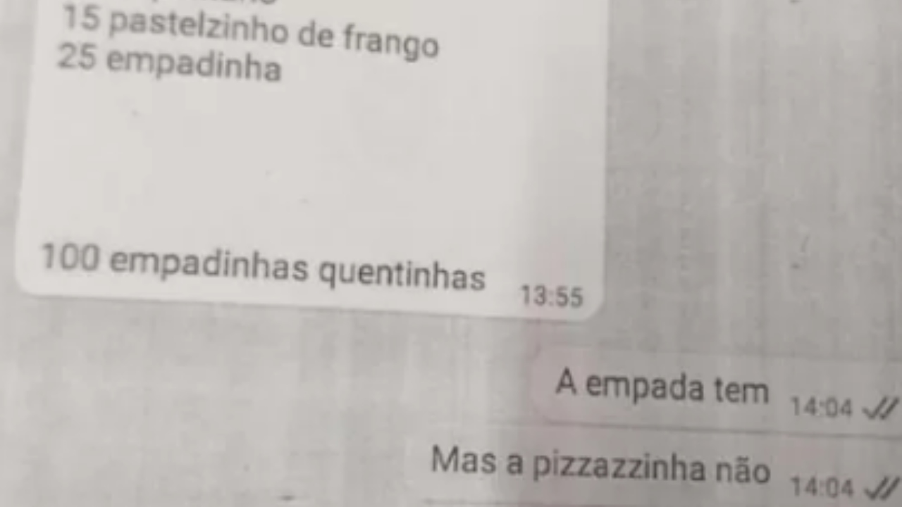 Golpista estava desde 2020 encomendando salgados sem pagar