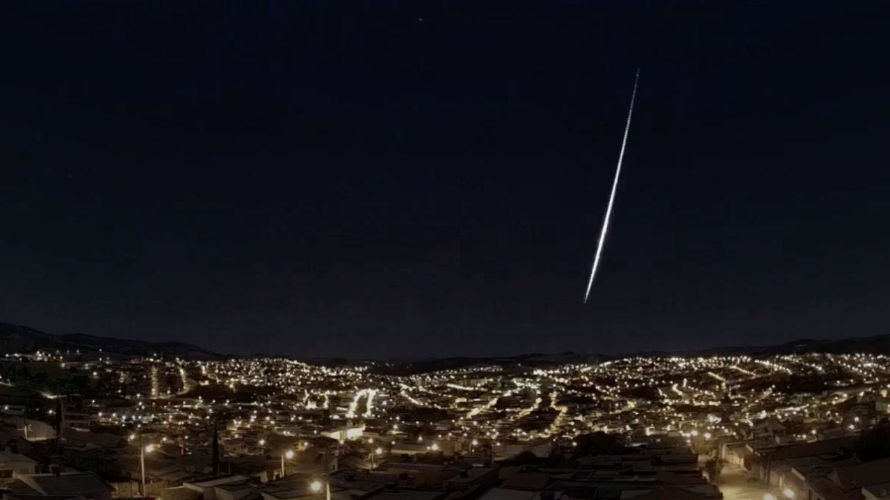 Meteoro ‘fireball’ foi visto no Sudeste no último domingo