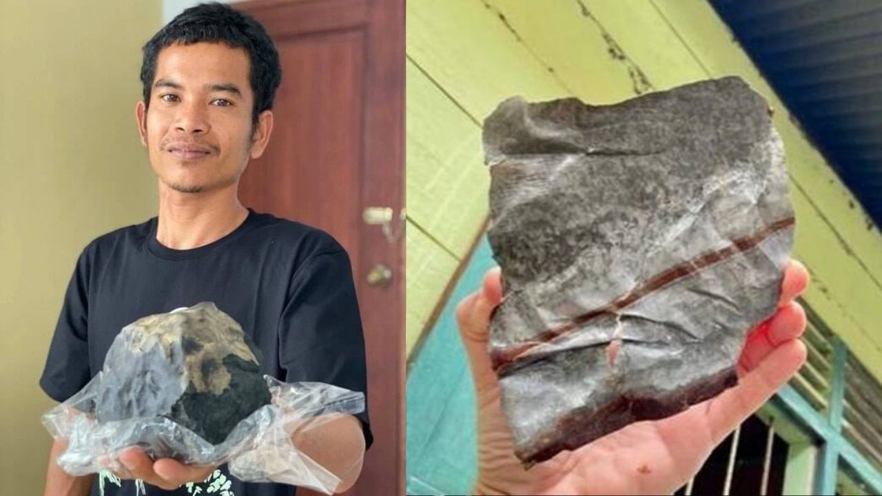 Homem se torna milionário após meteorito do tamanho de bola de futebol atingir seu telhado