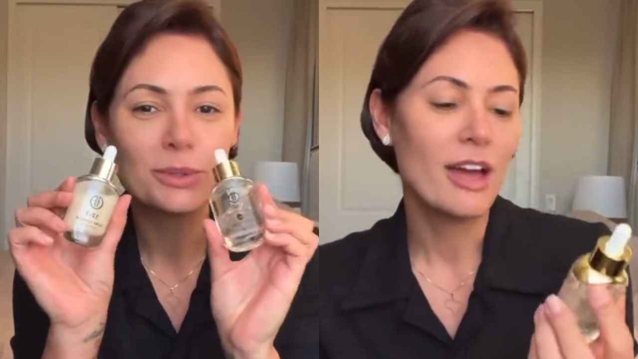 Michelle Bolsonaro faz divulgação de produto e internautas debocham: ‘Surpreso’