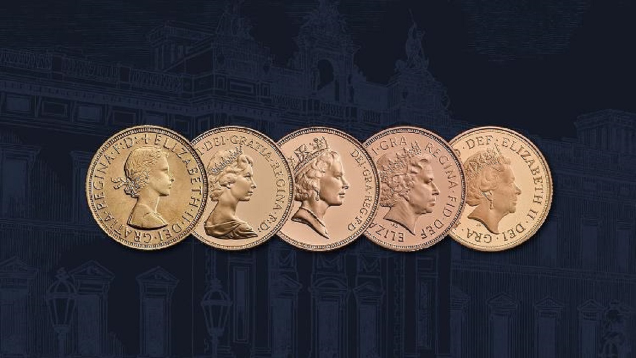 Moedas com o rosto de Elizabeth II são vendidas por preço exorbitante