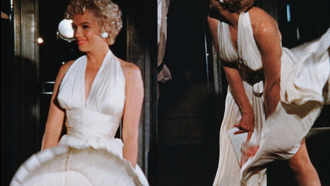 Marilyn Monroe foi agredida após icônica cena do vestido branco, mostra documentário