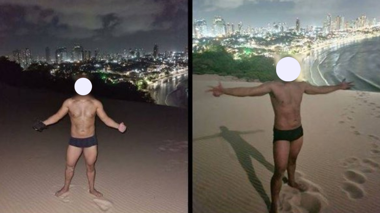 Homem publica fotos no Morro do Careca, em Natal, e recebe notificação