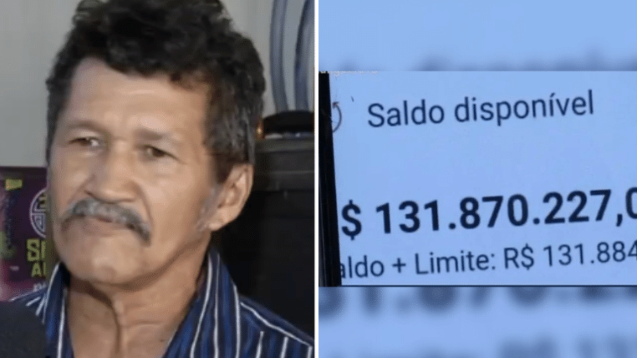 Motorista de Tocantins revela surpresa ao abrir conta e se deparar com R$ 132 milhões