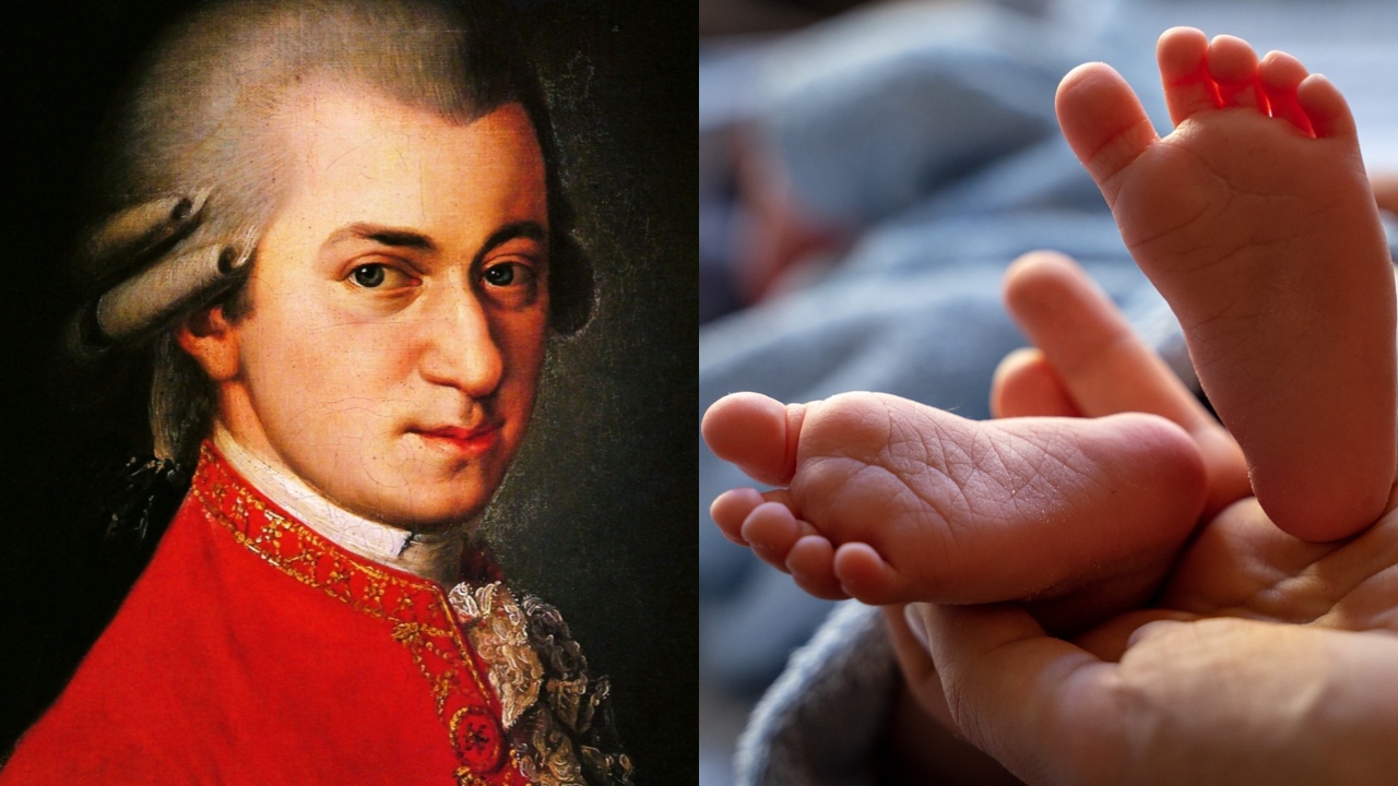 Composições de Mozart aliviam dores em recém-nascidos, aponta estudo