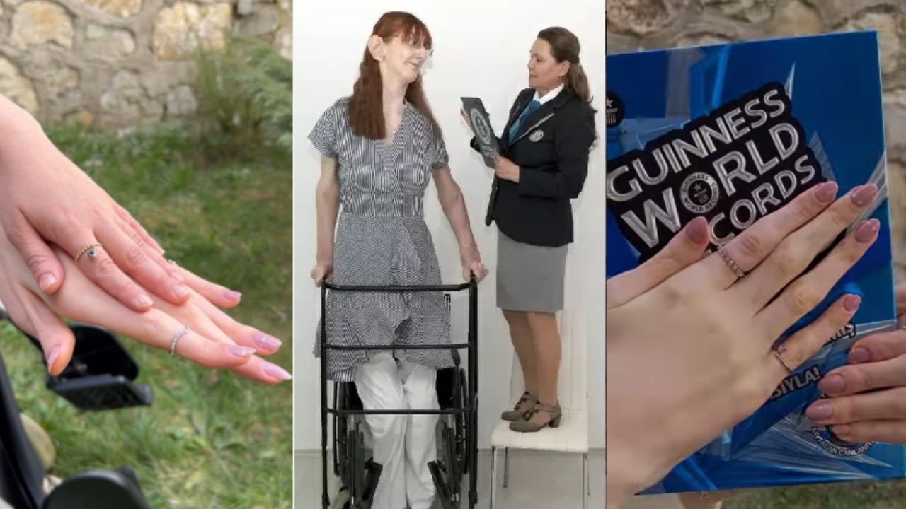 Mulher mais alta do mundo conquista outras três marcas no Guinness Book