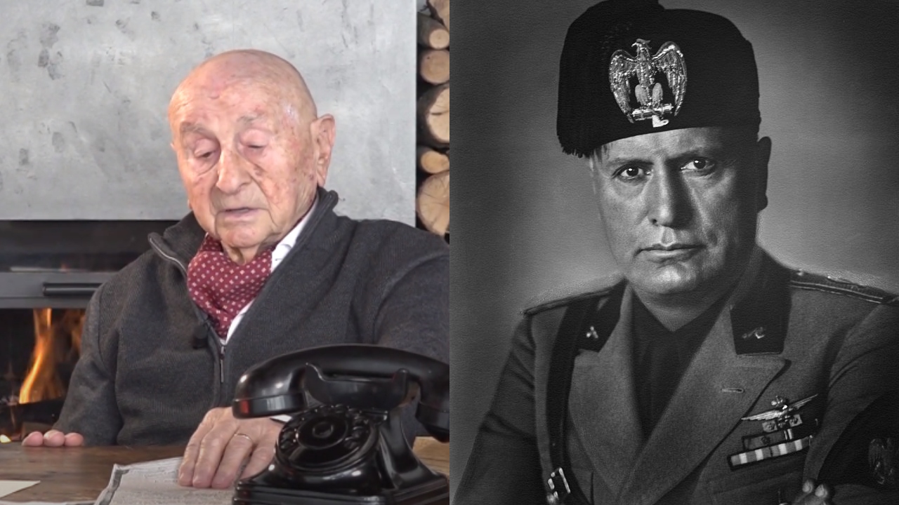 101 anos: Último carcereiro de Mussolini celebra aniversário