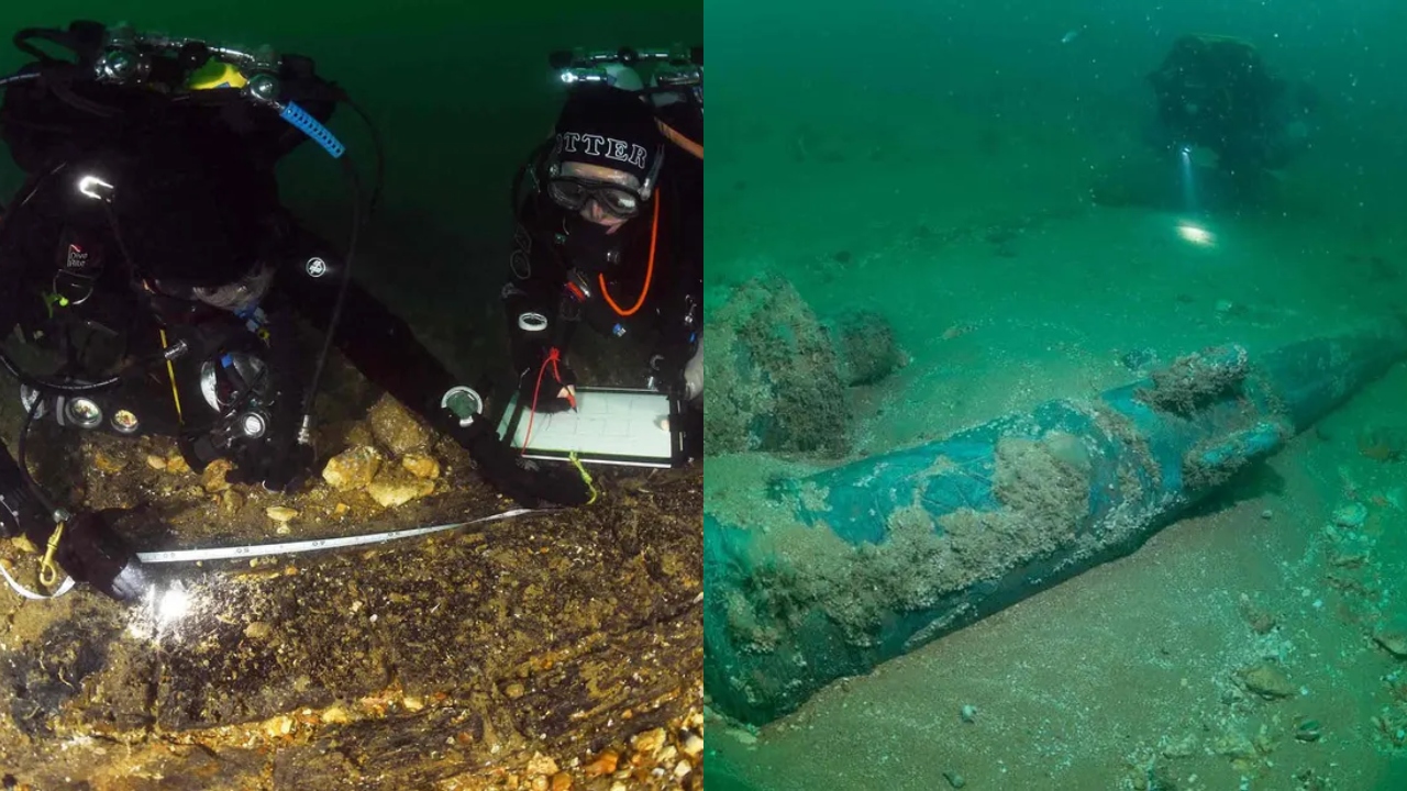 O fim do mistério da identificação de um navio de guerra naufragado na Inglaterra