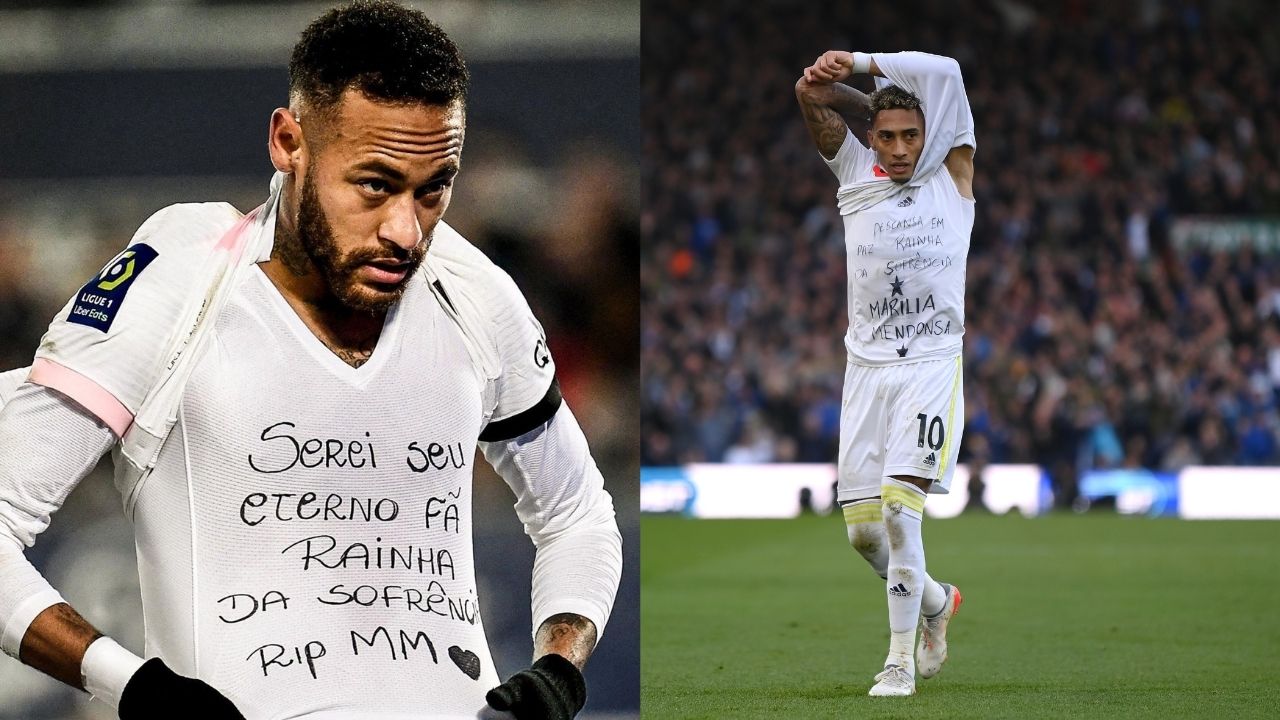 Neymar e Raphinha homenagem Marília Mendonça e internautas apontam ‘coincidência incrível’