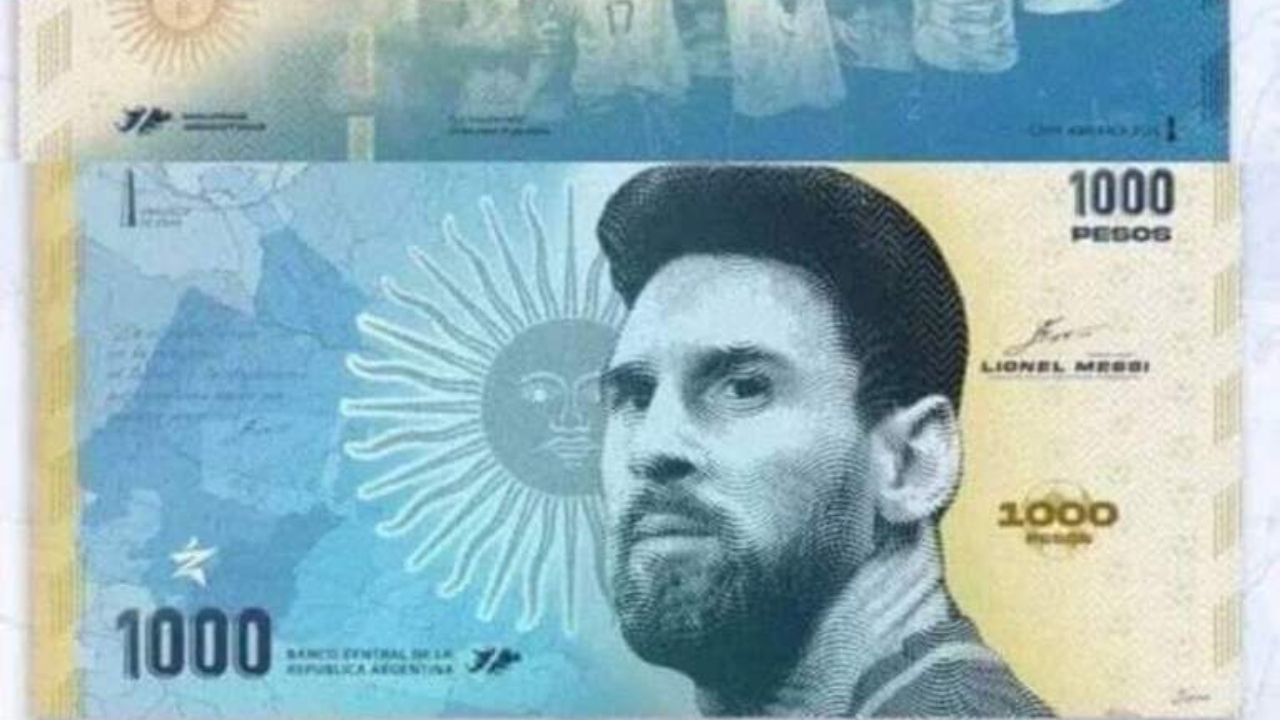 Lionel Messi pode estampar nota de mil pesos argentinos, aponta jornal