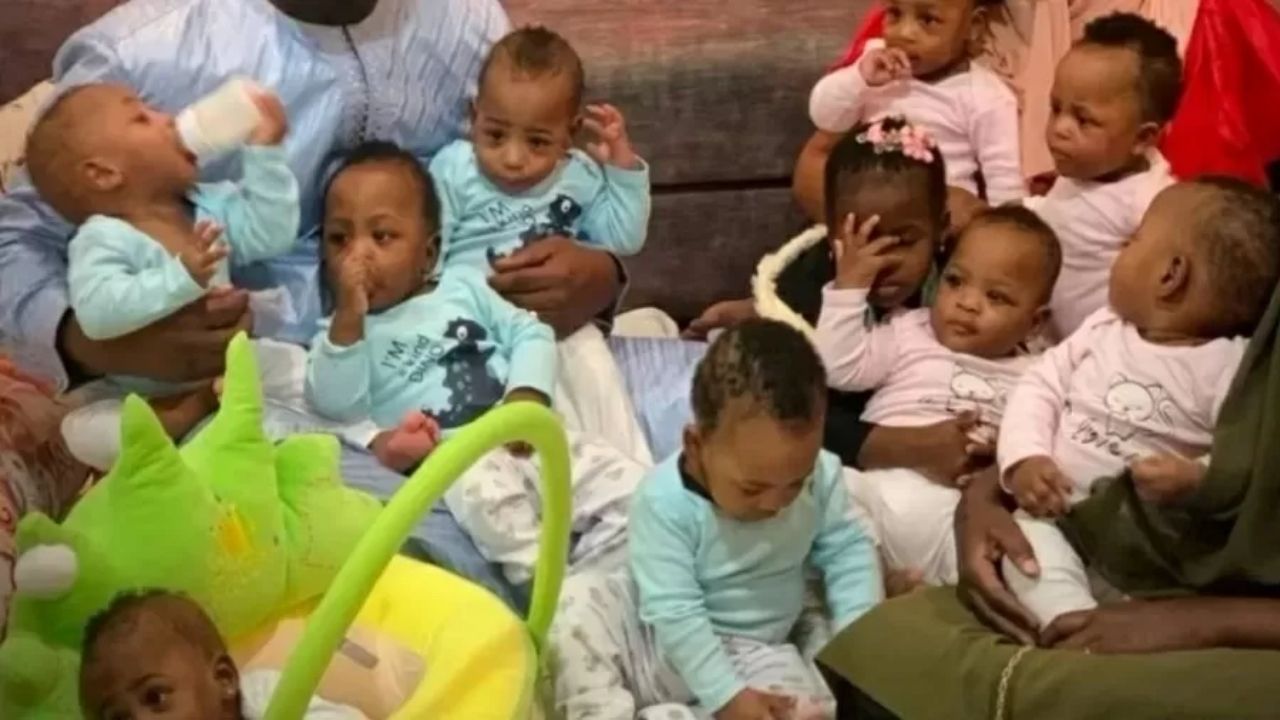 Únicos gêmeos nônuplos do mundo completam um ano e estão com ‘saúde perfeita’