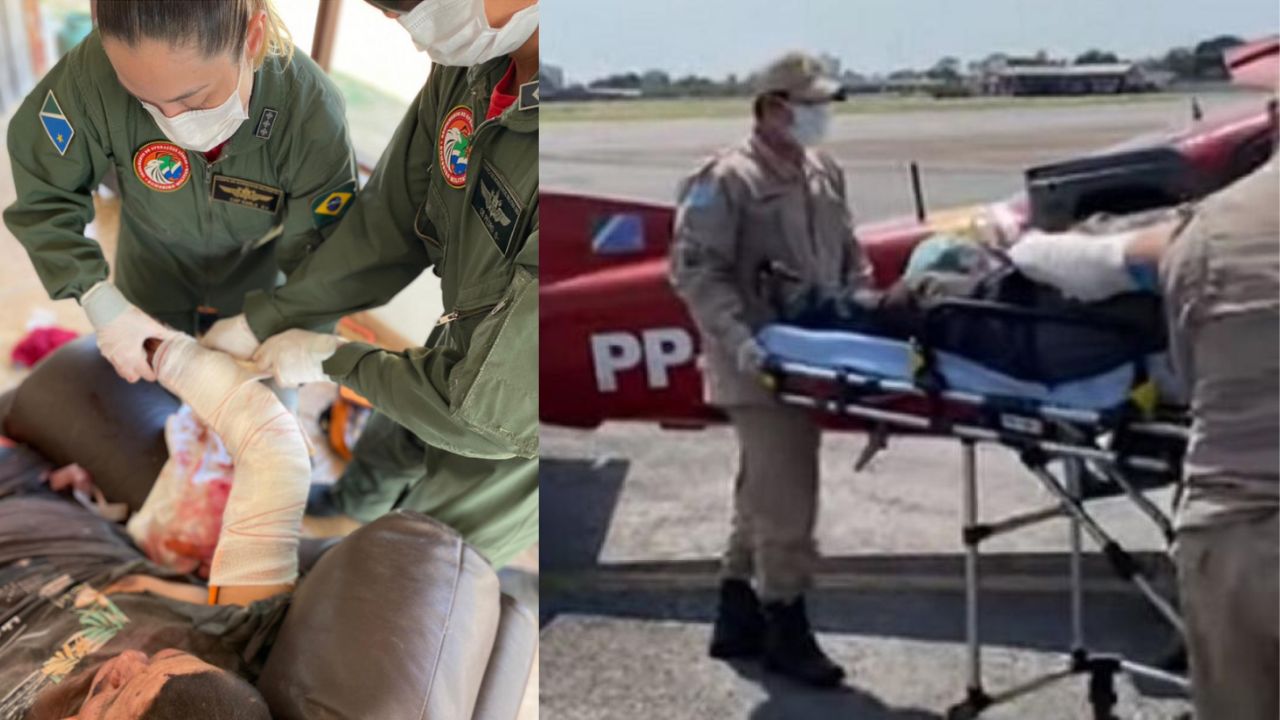 No Pantanal, homem se salva de ataque de onça após celular explodir