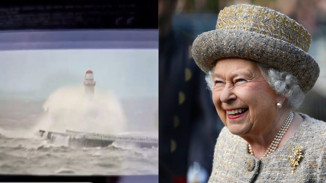 Fotógrafo captura imagem de rosto em onda: “Amada e finada Rainha Elizabeth?”