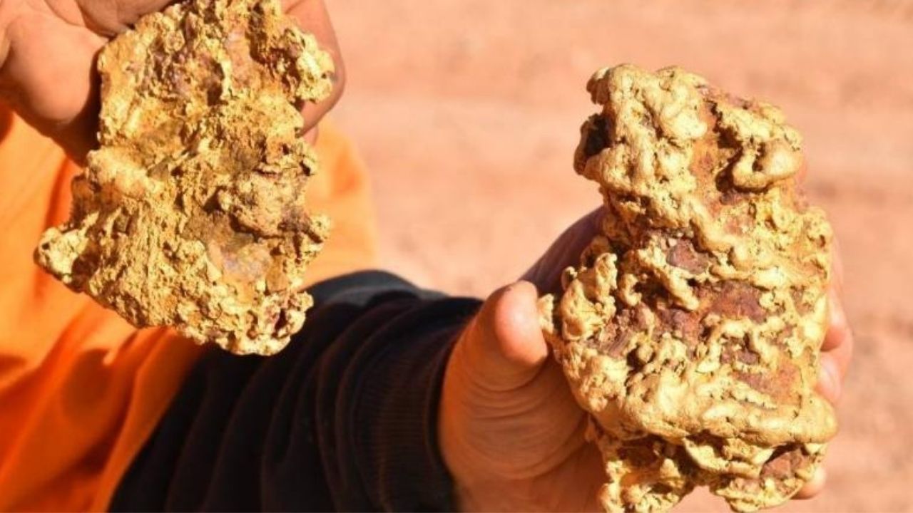 Na Austrália, caçadores de ouro encontraram pepitas que valem 2 milhões de reais
