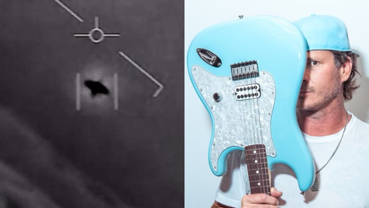 Como o vocalista da banda Blink-182 passou a ser relacionado a OVNIs?