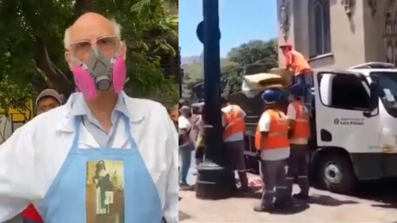 Júlio Lancellotti retirada de itens pessoais de sem-tetos: “Tudo covarde”