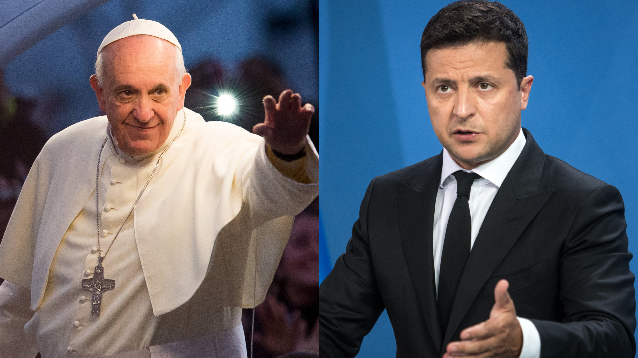 Ucrânia se incomoda com ‘propaganda imperialista’ russa em discurso do papa