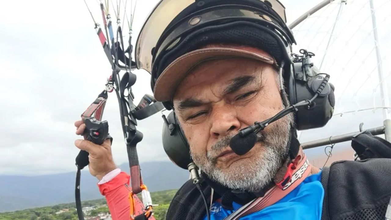 Cerol de pipa danifica paraglider e mata instrutor após queda de 15m