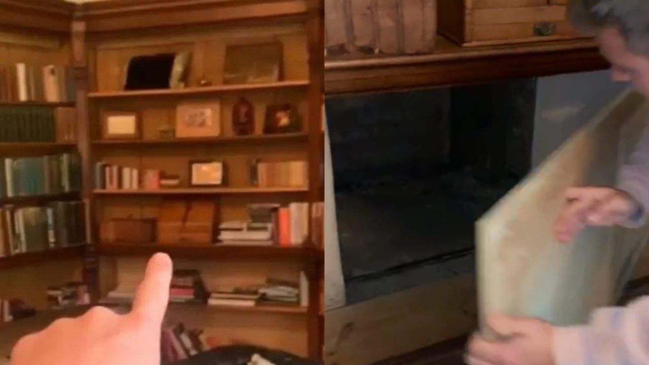Jovem vê detalhe em foto antiga de sua casa e descobre passagem secreta