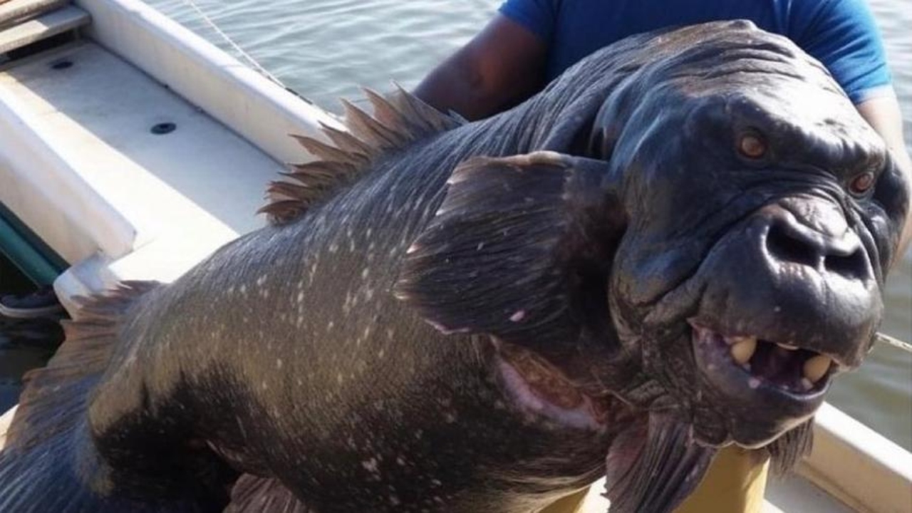 Com traços de montagem, imagem de ‘peixe-gorila’ repercute