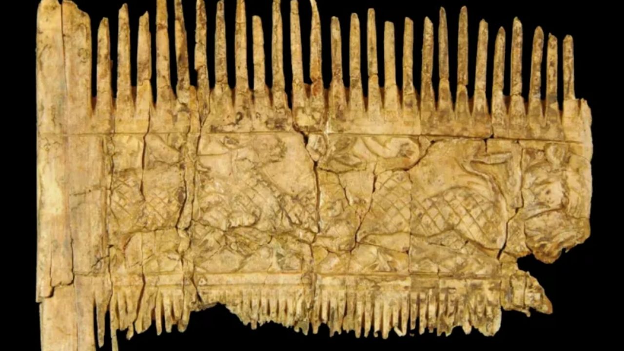 O homem rico da Era Medieval que foi enterrado com um pente para a barba