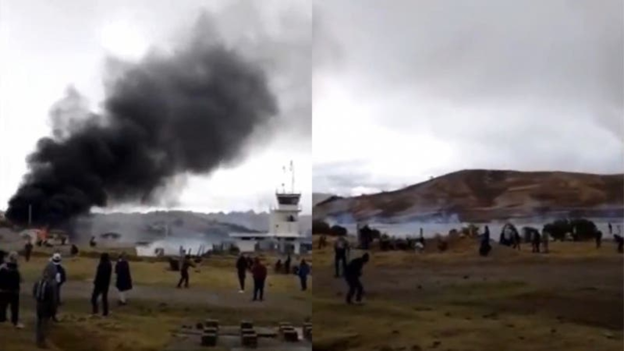Manifestantes bloqueiam aeroporto da segunda maior cidade do Peru