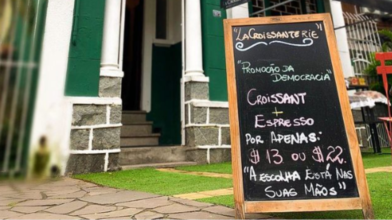 Cafeteria de Porto Alegre permite pagar R$ 13 ou R$ 22: ‘Não é lacrar, é o que penso’