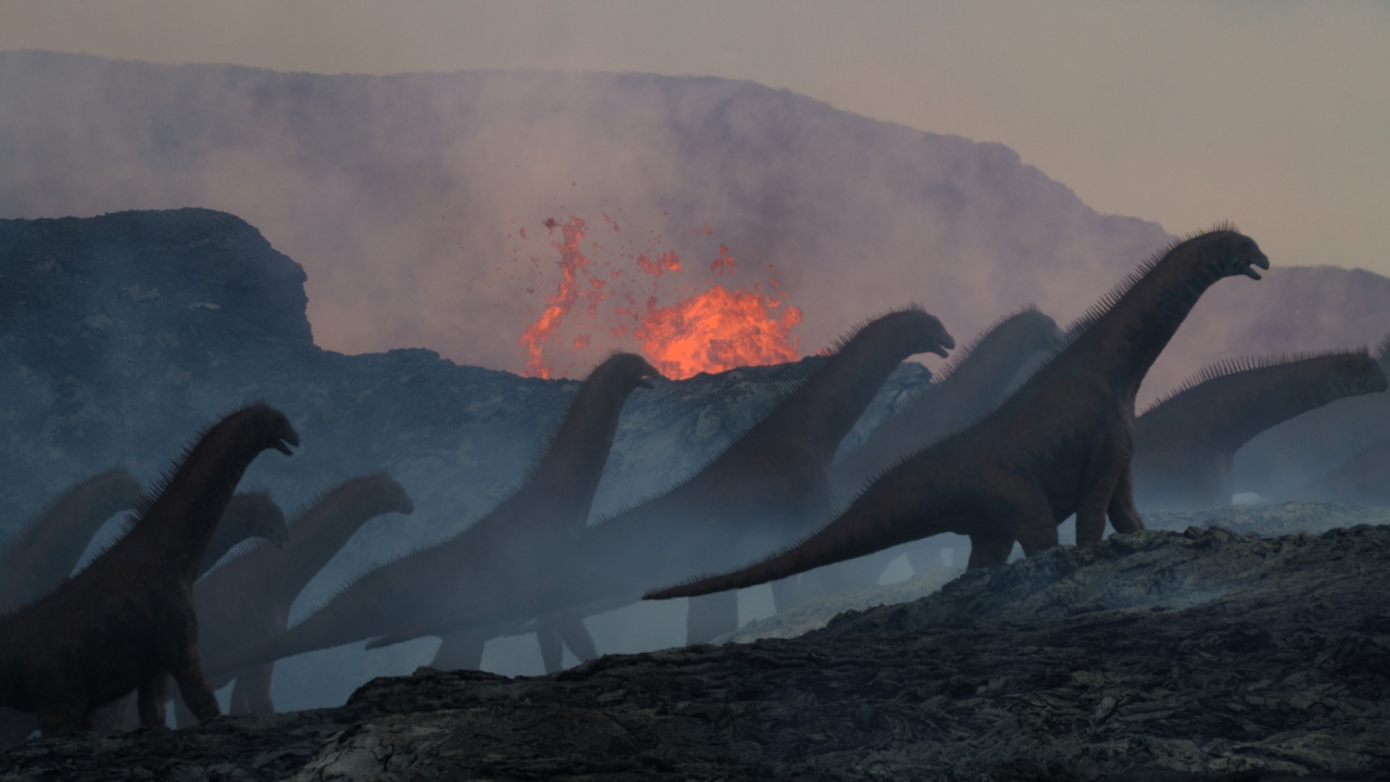 No mundo dos dinossauros: Veja imagens da segunda temporada de ‘Planeta Pré-Histórico’